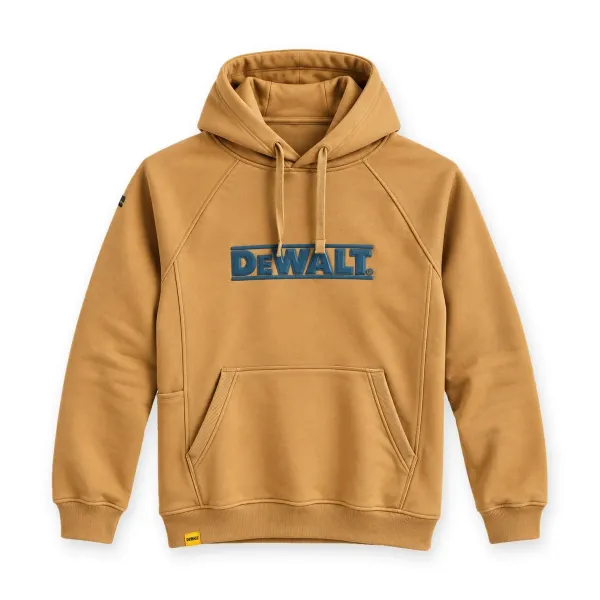 DeWalt Logo Pullover Hoodie - Tan